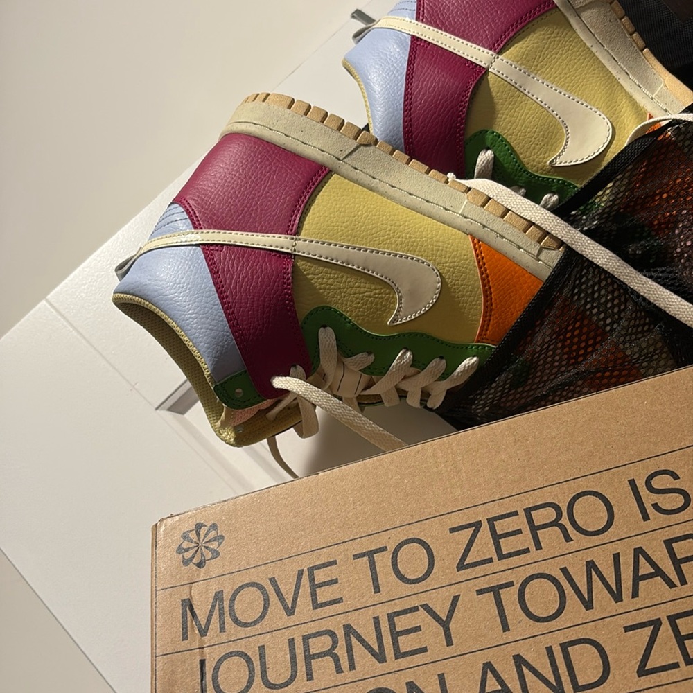 Nike dunk high multi color - Picture 6 of 6